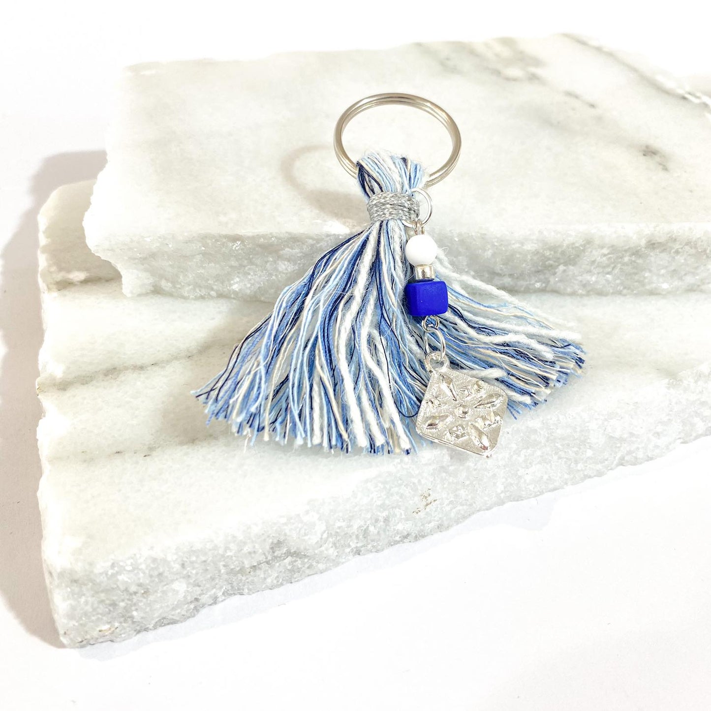 Αφήτεχνο - Μαρτυρικό μπρελόκ επάργυρο με επάργυρο κωνσταντινάτο 50τμχ.