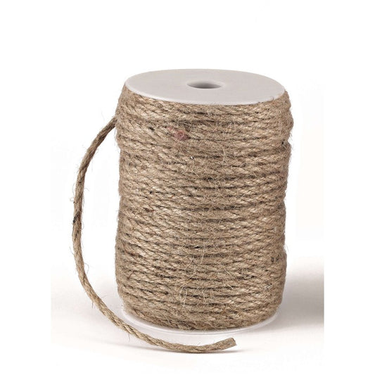 Κορδόνι λινάτσας στριφτό μεσαίο 5χιλ, 50m.
