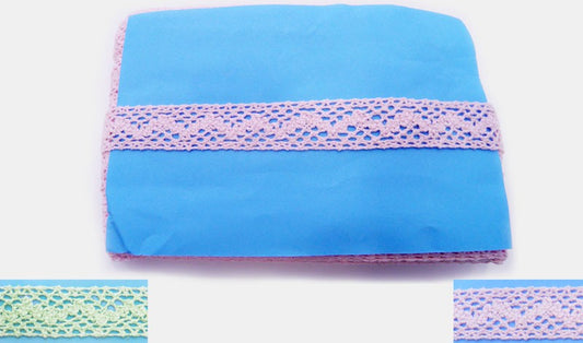 Κορδέλα δαντέλας βαμβακερή 2εκ